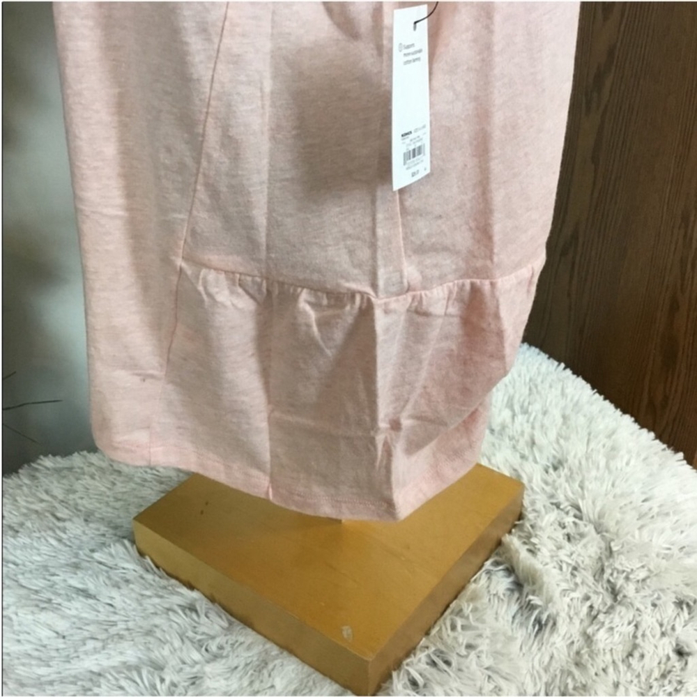 Sonoma sleeveless pullover top Woman’s size XXL peplum style Ana pink - Picture 4 of 11